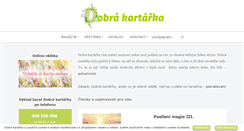 Desktop Screenshot of dobrakartarka.cz